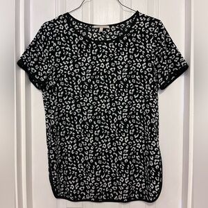 41 Hawthorne Animal Print Top